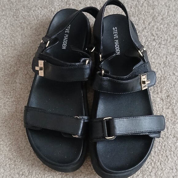 Steve Madden Mona Multi Strap Sandals - Picture 3 of 5